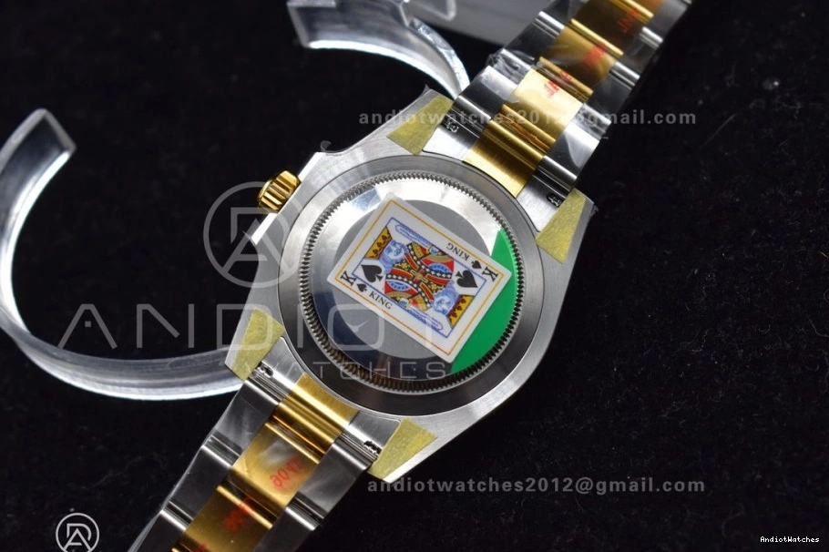 YG Blue 904L King Contemporary Edition Submariner Steel 1129 Ceramic SS 116613 LB Best 1:1 0112